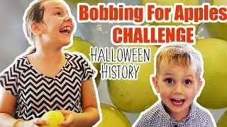 Halloween History and Bobbing For Apples Challenge 