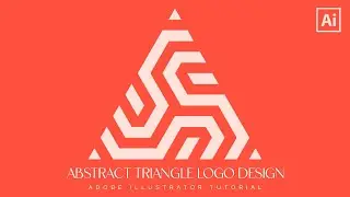 Abstract Triangle Logo Design |  Adobe Illustrator Tutorial