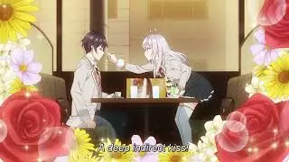 Kuze and Alya indirect kiss -  Alya Sometimes Hides Her Feelings in Russian