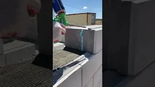 Технология кладки фибропенобетонных блоков ✅