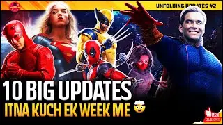 Deadpool & Wolverine,The Boys, Agatha, The Last Of Us, Supergirl & more | #UnfoldingUpdate