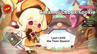 Caramel choux cookie gacha animation 1080p | Cookie Run Kingdom