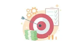 Animated financial goal