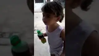 Alícia não gostou de tomar refrigerante 😅