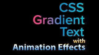 CSS Text Background Color Swoosh Animation Effects | Amazing Text Animation using Html & CSS