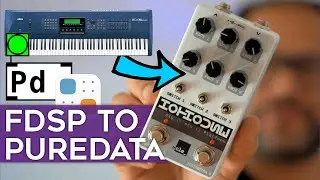 Turning a rare Yamaha EX5/FDSP effect in a DIY guitar pedal with Plugdata / Hothouse (tutorial)
