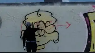 Bombing With Bigz , Graffiti Writer From Guatemala 🇬🇹 🇬🇹 🇬🇹