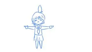 Earth chan animation wip 2