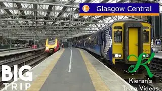 Trains at Glasgow Central, WCML - 16/9/19