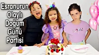 Esranur ve Komşu Kızı Dürüye 3.Bölüm | Esranur'un Doğum Günü Partisi