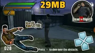 Бой с братом Dead to Rights на PPSSPP