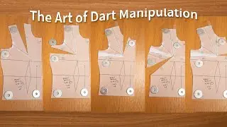 DART MANIPULATION | This is How To Move Darts On Bodice Pattern | Kim Dave