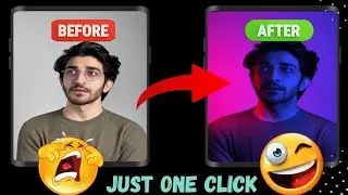 How To Just One Click Change YourPhotos Instantly || dual tone || portrait photography 😱
