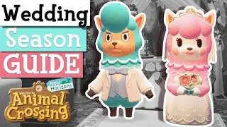 COMPLETE Wedding season event guide for 2022 in Animal Crossing New Horizons