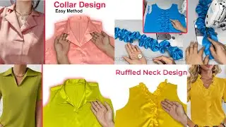 [4] Useful Neck designs for sewing basic learners  | Sewing Tips and Techniques