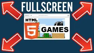 How to Full Screen Web Games (HTML5 on Kongregate)