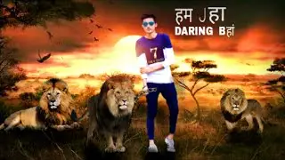 Lion man Manipulation || Swappy Manipulation || Picsart Tutorial ||