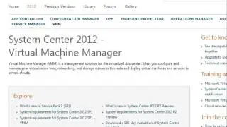What is System Center Virtual Machine Manager?