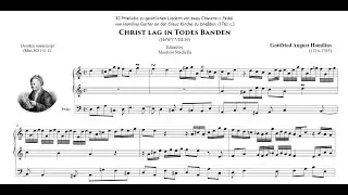 G.A. Homilius (1714-1785): Christ Lag in Todesbanden