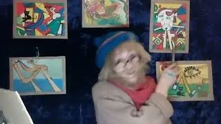 Художник-абстракционист. (мадам Адамова)
