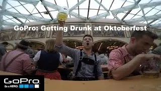 Getting Drunk at Oktoberfest (GoPro Oktoberfest) Munich Trip German, Stein, Lederhosen, Prost!