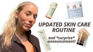 SKIN care routine, no makeup look and Oura Ring Review! PLUS sharing a big announcement……