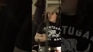 Nick and Patrick jamming out before a rehearsal a couple years back