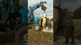 Установка богатырей на их законное место