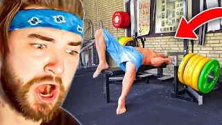 KingWoolz Reacts to GYM FAILS For the First Time!! (I hate you guys)