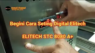Cara paling mudah seting diggital control Elitech Stc 8080 A+ || Elitech