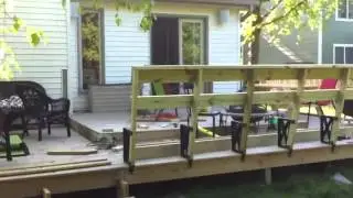 Deck Bench Build
