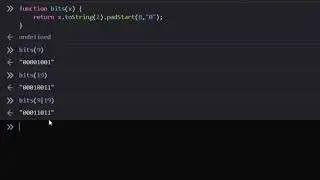 Learning Programming with Javascript #20 - Bitwise Operations