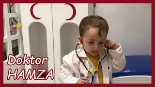 HAMZA DOKTOR OLDU DOKTORCULUK OYUNU OYNUYORUZ | Çocuk Videoları