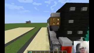 Minecraft Mайнкрафт Строительство поезда