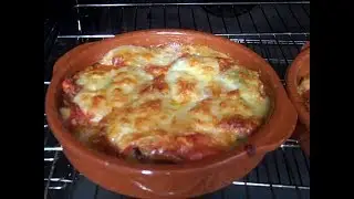 Greek baked aubergine/eggplant recipe