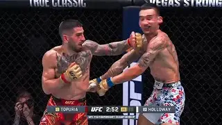 Ilia Topuria Knockout vs Max Holloway | UFC 308 Full Fight