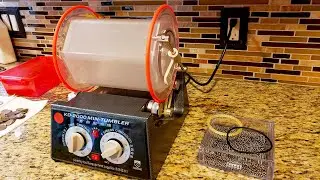 Jewelry Tumbler Polisher (OrangeA/BestEquip) Polish Coins, Rocks, Metal, Gold Rotary Amazon 5kg