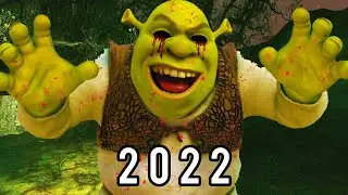 Evolution of Shrek 2001-2022