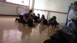 Lilly's dance class
