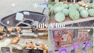 beach day, lots of food, and gacha | july 2024 ❀ pasu vlog ep. 10