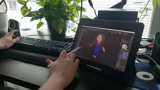 Using iPad - Windows 10 as Graphics/Display Tablet for 3D Sculpting/Texturing (Easy Canvas App)