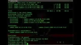 Instalando o Servidor Samba no Linux Fedora CentOS