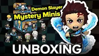 Unbox DEMON SLAYER Funko Mystery Minis Unboxing Complete Set of 12 Mystery Blind Boxes Vinyl Figure