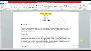 CS610 GDB Solution Fall 2022 || CS610 Graded Discussion Board GDB Solution