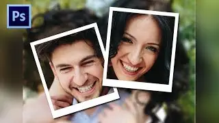 Photoshop Tutorials Create a Polaroid Photo Montage photoshop pixel