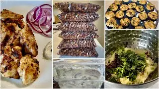 Ramadan food preparation 2024॥রমজান ইফতার ফ্রোজেন আইডিয়া সাথে মজাদার ২টিকাবাব রেসিপি