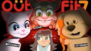 A NEEDLESSLY THOROUGH DEEP DIVE OF TALKING FRIENDS (speedpaint, talking tom, talking Angela, artwod)