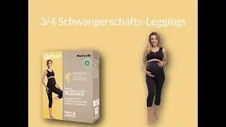 3/4 Schwangerschafts-Leggings