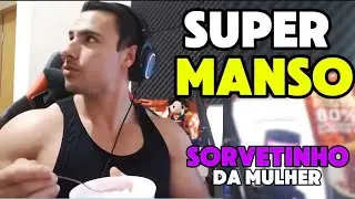 XANDINHO saboreando SORVETINHO da MULHER KKKKKKKKKK