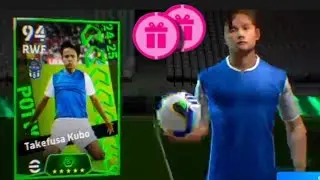 POTW Worldwide Nov 7 '24 | T.KUBO Efootball 2025 | potw trick efootball 2025